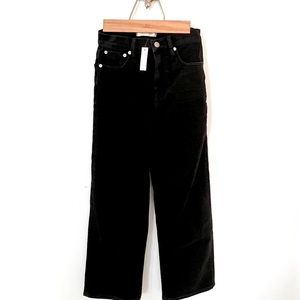 Madewell Slim Wide-Leg Crop Jeans
